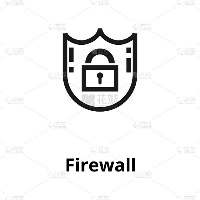 防火墙行图标