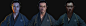 Samurai, Georgios Sideras : Real-Time character I have been working on in my free-time. 
Polycount 65k tris
weapons are placeholders