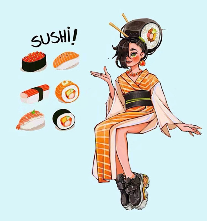 食物拟人