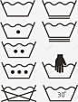 洗水标志图标 UI图标 设计图片 免费下载 页面网页 平面电商 创意素材