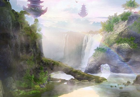 【素材】玄幻、修仙背景图_橙光游戏素材吧...