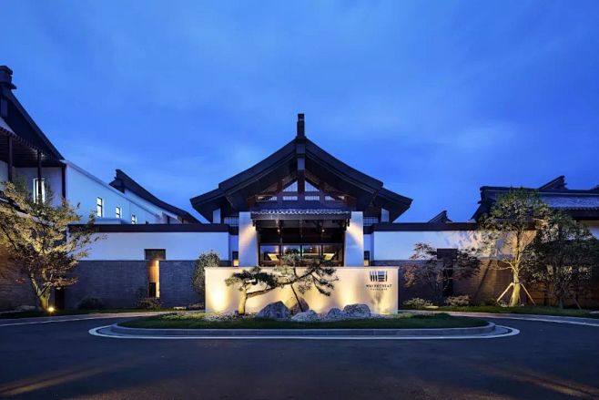 江南最美的5个中式酒店-景观设计-筑龙园...