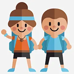 矢量艺术漫画女孩_新图网 https://ixintu.com 人物 儿童 孩子 小孩 手绘 剪影 时尚 时尚