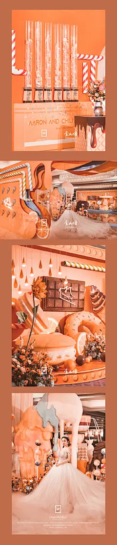 #婚礼# 秋天  我想用黄色的糖果
点缀我的屋子
沿着一路清浅的橘调
用一簇簇橙色、棕色的柠檬片
温温滚圆的马卡龙.

#壹山悟##婚礼现场##疯狂婚礼季##糖果主题婚礼##甜品##深圳婚禮攝影##深圳婚禮場佈# ...展开全文c