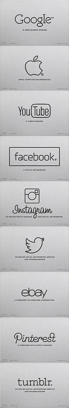 世界顶级IT互联网企业LOGO