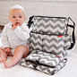 Amazon.com : Skip Hop Pronto Changing Station, Chevron : Portable Diaper Changing Pads : Baby