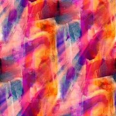 阳光抽象蓝红橙壁纸当代