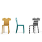 Original design chair / ash T CHAIR by Annebet Philps Mogg