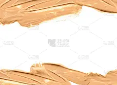 米色基础框架。边框背景.