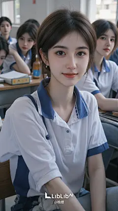 AI绘画-写实-青春校园-晚樱-AI绘图-LiblibAI