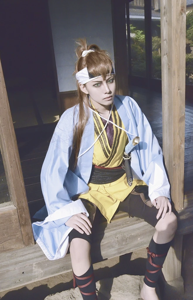 Mahmut（来自韩国的coser）COS 《薄樱鬼（薄桜鬼）》藤堂平助（Toudou Heisuke）！身份：新撰组八番组组长，最年轻的新选 ...