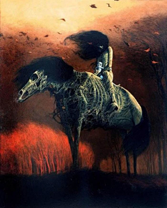 leosama采集到Zdzisław Beksiński