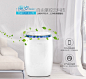 Midea/美的KJ290G-F31空气净化器家用除甲醛PM2.5独特升降台面板-tmall.com天猫