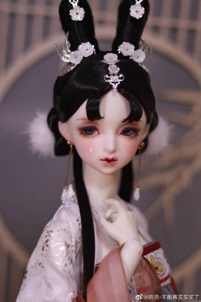 #bjd# 今天是美人落泪！！！这么美我...