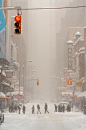 Blizzard, New York City
photo via inhasa