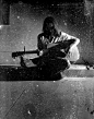 Preston Whitehurst - 120mm film bw hand processed then pressed up against a dirty glass table covered in dust.