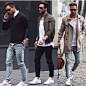 Preppy casual jeans and trench coat Men's Fashion  @Dapper_Outfits ▬▬▬▬▬▬▬▬▬▬▬▬▬▬▬▬▬▬▬▬