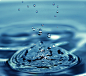 蓝色 水的运动 水花 滴落 溅起 微距 水滴 液体 背景
