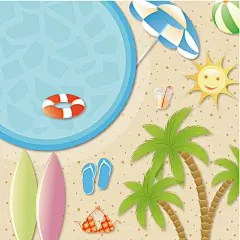 夏日海报背景矢量图平面广告 狂欢 设计图片 免费下载 页面网页 平面电商 创意素材