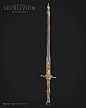 Ebony Claymore - TES:Skyblivion, Spyros Frigas : This is a remake of The Elder Scrolls IV: Oblivion's Ebony two-handed Claymore. It is made for Skyblivion, a massive mod for The Elder Scrolls V: Skyrim that aims to recreate the world of Oblivion, but usin