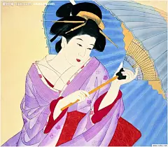 日本-浮世绘 #平面设计##手绘#