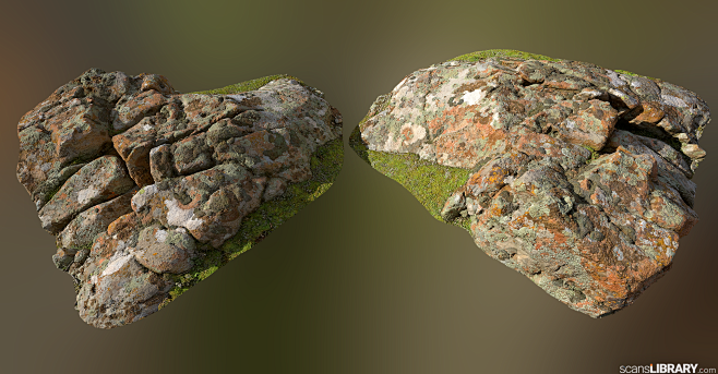 Mossy Rocks, , Scans...