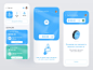 Finance app bill dashboad application budget app design app concept wallet finance app ios14 product design transaction typography remittence 3d contactless send money statistics analytics chart uxdesign uidesign