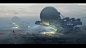 Industrial harbor, Albert Ramon Puig : Industrial harbor , Sector H
west of Taokuahy dam city

Personal Sci-fi Universe Project