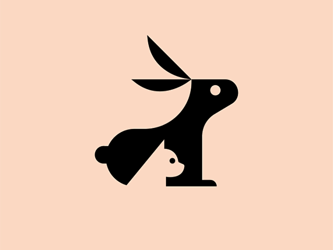 Cat and Rabbit logo,...