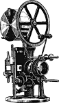 留声机欧美老物件手绘素描复古雕刻相机AI矢量设计素材  (2)