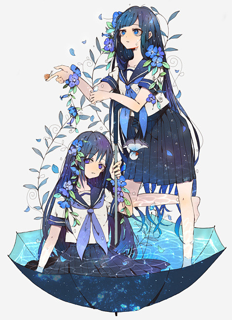 水手服好棒 : 有着宽阔的衣领得水手服。...
