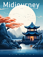 创造中秋节中国风场景 (7)
