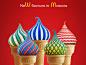 McDonalds: Taste of Moscow : McDonalds advertising. 俄罗斯麦当劳冰淇淋创意广告