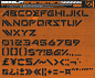 mecha mech vector typefont sci-fi Sci Fi stencil font Gundam