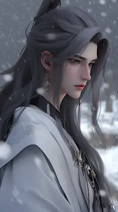 我又回来了，送你好看的冬日动漫壁纸