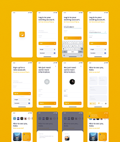 MuBo_Design采集到app模式 - 登录/注册