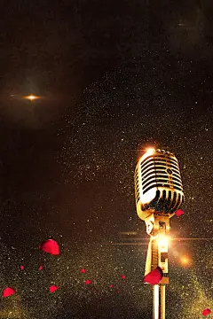 璀璨闪耀话筒校园歌手大赛海报背景高清素材 平面广告 免费下载 页面网页 平面电商 创意素材