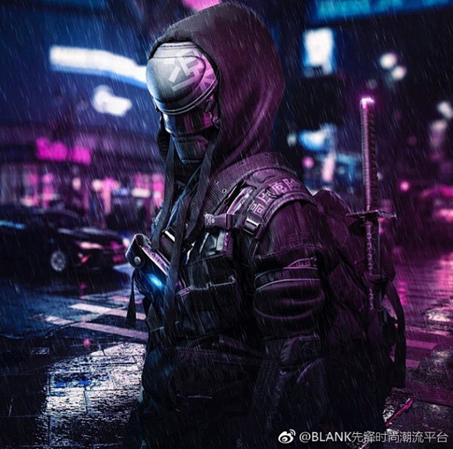 #BLANK视线# 赛博朋克(Cyber...