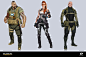 Soldiers Inc. Concept art , Eugene Postebaylo : Some characters concept art for "Soldiers Inc: Mobile Warfare" 
https://plarium.com/en/mobile-games/soldiers-inc-mobile-warfare/