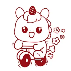 马宝宝表情包卡通插画线稿72-76
