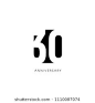 其中包括图片：Thirty Anniversary Minimalistic Logo Thirtieth Years Stock Vector (Royalty Free) 1110087074 | Shutterstock