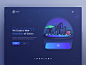 Landing page : View on Dribbble