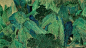 仇英（明）《桃花源图卷》纸本重彩设色，33x472cm，美国波士顿艺术博物馆藏。题材取自东晋隐士陶渊明之《桃花源记》 ​​​​
