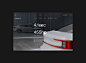 design UI/UX Webdesign Polestar electric carsite