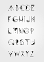 字体设计 创意57字母设计#创意#  #字体设计#