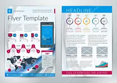 经营宗旨矢量商业海报模板