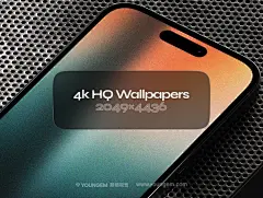 50款4K高清复古颗粒噪点酸性渐变科幻手机壁纸背景底纹图片素材模板