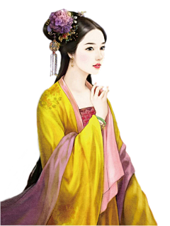 芯大大采集到古风立绘—女