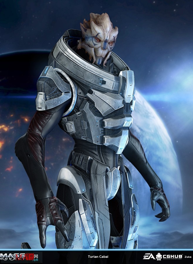 最强技术一组现代科幻3dcg原画作品155张