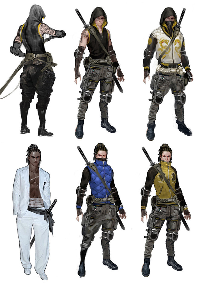 A swordsman in apoca...